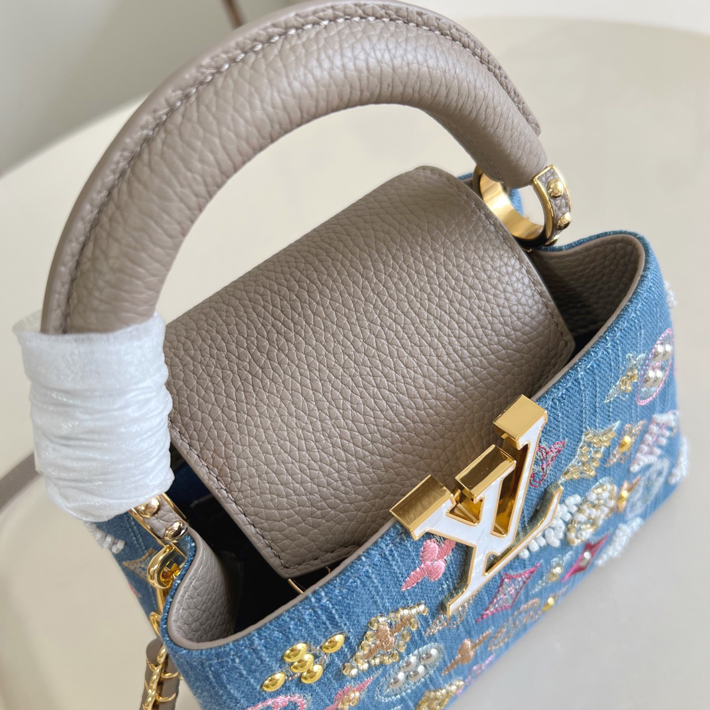 LV Designer Women's Shoulder Bag Luxury Bag Detachable And Adjustable Shoulder High Quality Leather Crossbody Fashion Hand Bag