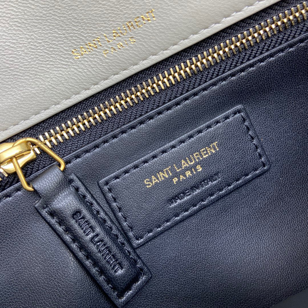 YSL Designer Bag Shoulder Bag Luxury Bag Purse Tote Classic Logo Women's Tramp Bag High Quality Leather Crossbody Large Capacity Shopping Hand Bag