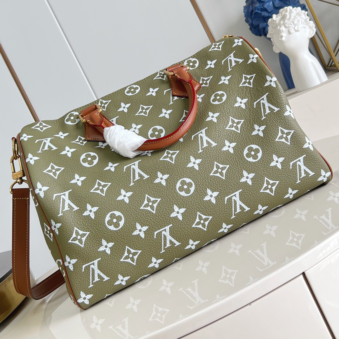 LV Designer Bag Shoulder Bag Luxury Bag Purse Tote Classic Logo Women's Tramp Bag High Quality Leather Crossbody  Fashion Printed Hand Bag