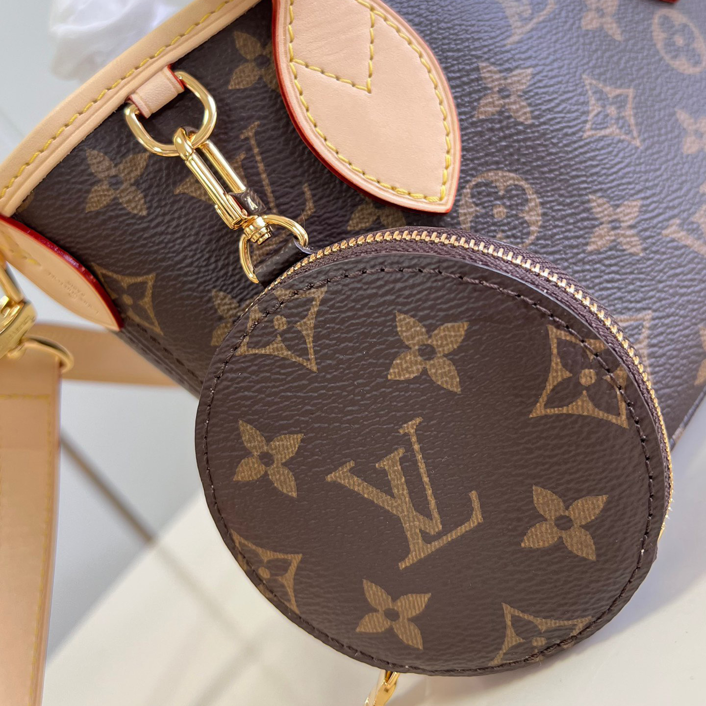 LV Designer Bag Shoulder Bag Luxury Bag Purse Tote Classic Logo Women's Tramp Bag High Quality Leather Crossbody  Fashion Printed Hand Bag