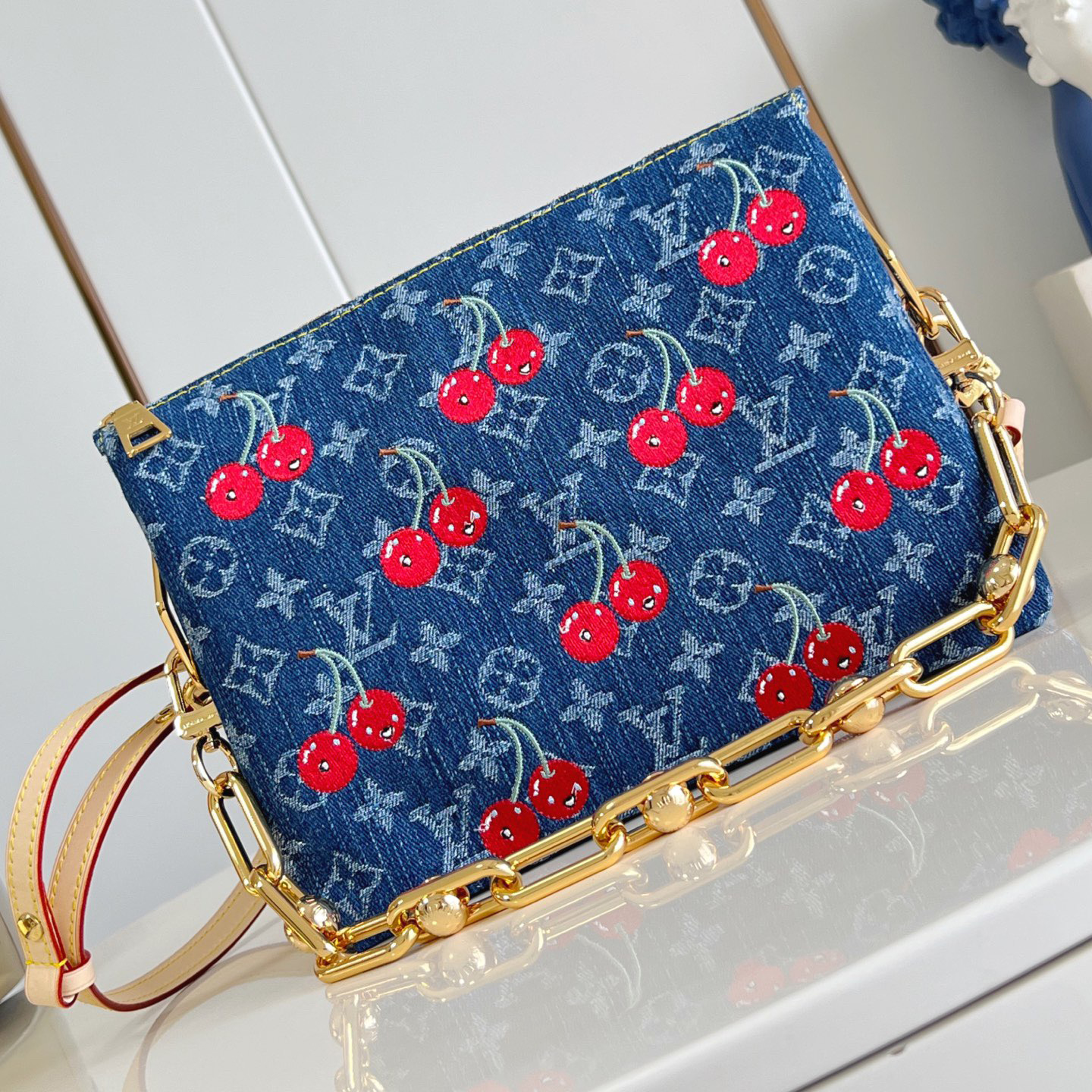 LV Designer Women's Shoulder Bag Luxury Bag Detachable Shoulder High Quality Leather Crossbody Fashion Hand Bag