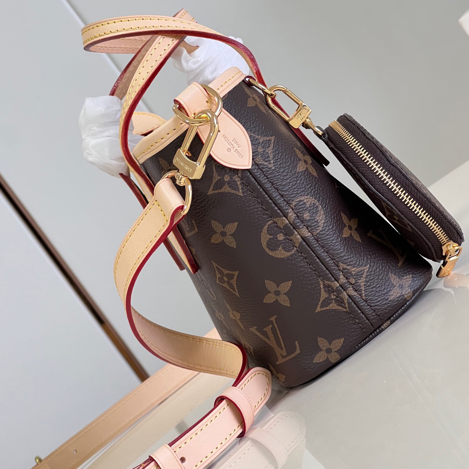 LV Designer Bag Shoulder Bag Luxury Bag Purse Tote Classic Logo Women's Tramp Bag High Quality Leather Crossbody  Fashion Printed Hand Bag