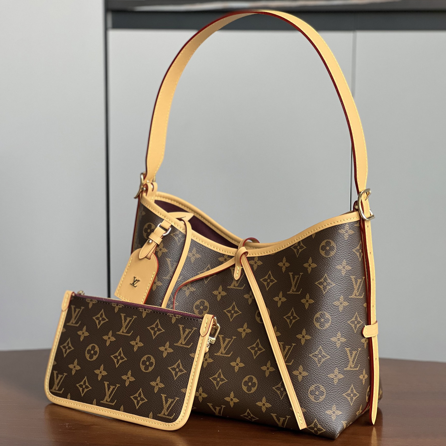 LV Designer Two-piece set Shoulder Bag Luxury Bag Purse Tote Classic Logo Women's High Quality Shopping Hand Bag