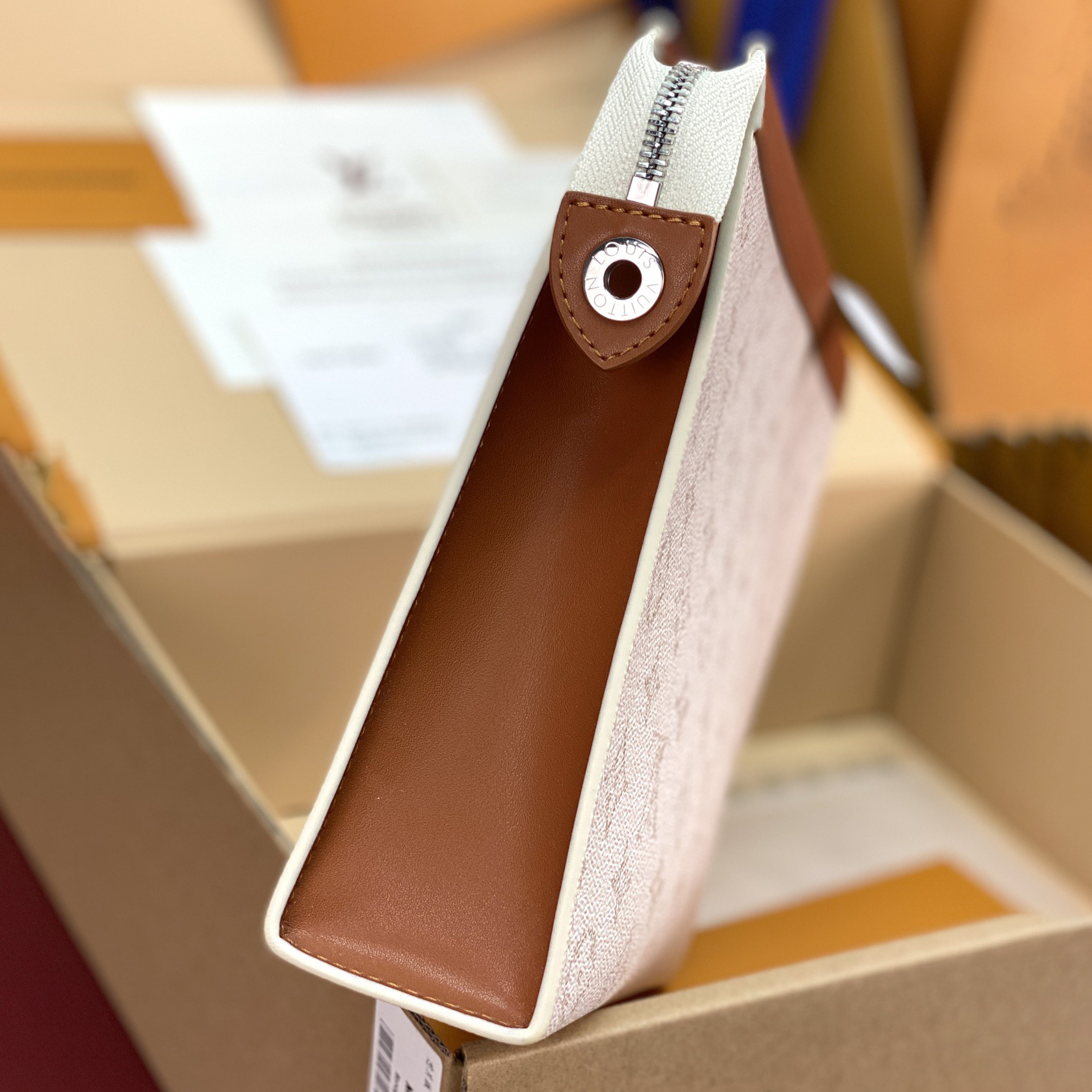 LV Designer Bag Luxury Bag Purse Classic Logo Women's Tramp Bag High Quality Leather Crossbody  Fashion Printed Bag