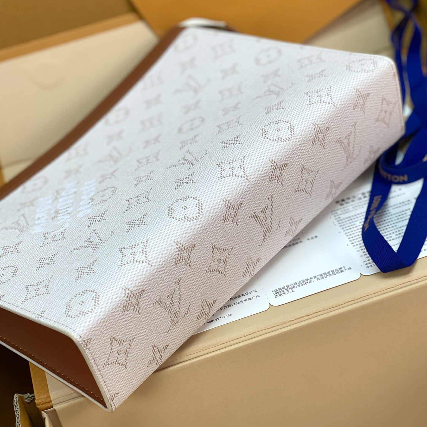 LV Designer Bag Luxury Bag Purse Classic Logo Women's Tramp Bag High Quality Leather Crossbody  Fashion Printed Bag