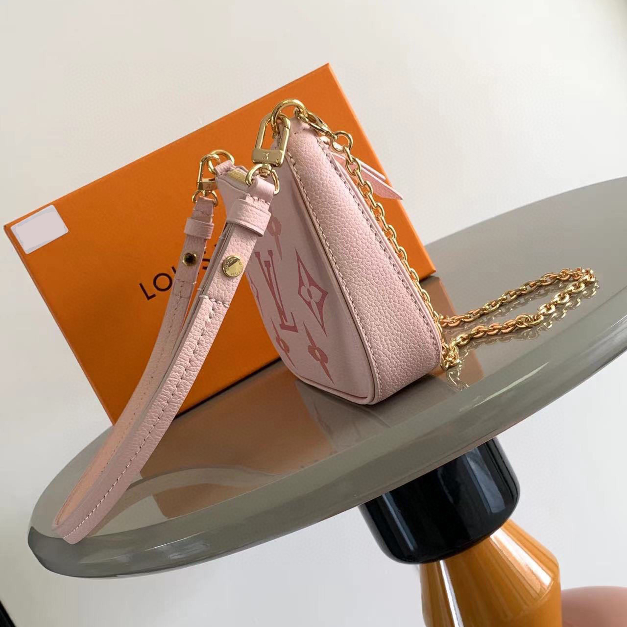 LV Designer Women's Shoulder Bag Luxury Bag Detachable Shoulder High Quality Leather Crossbody Fashion Bag