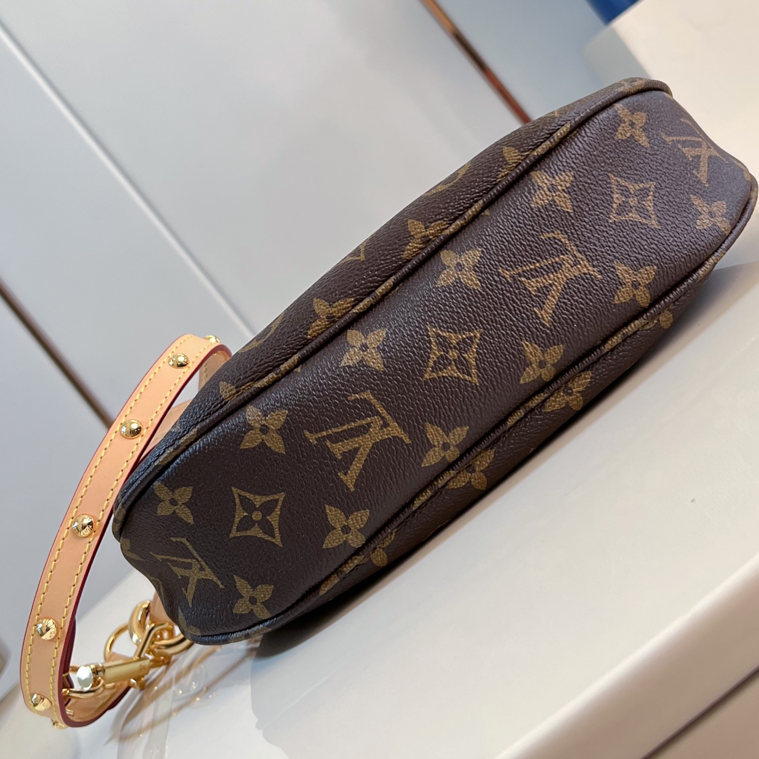 LV Designer Bag Shoulder Bag Luxury Bag Purse Tote Classic Logo Women's Tramp Bag High Quality Leather Crossbody  Fashion Printed Hand Bag