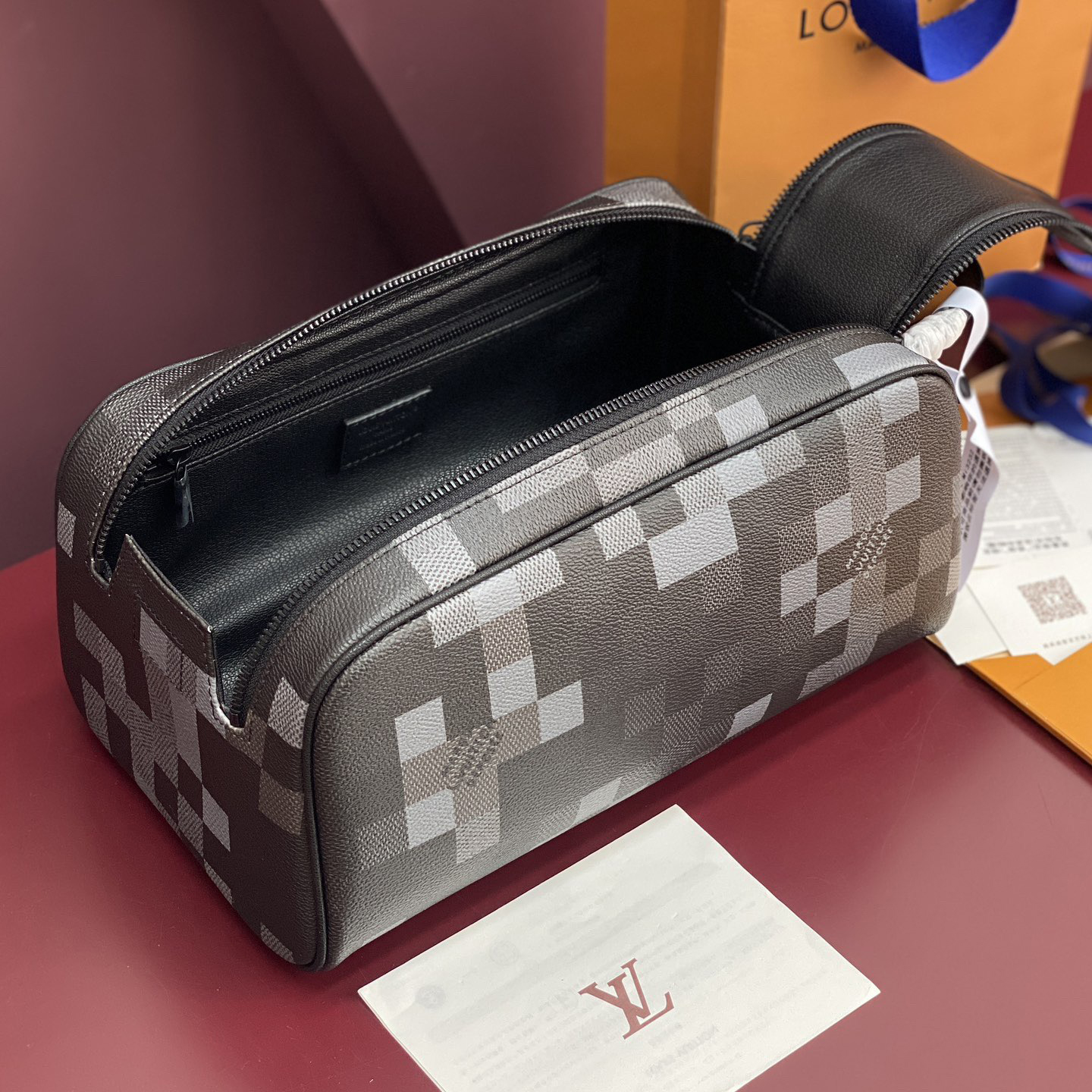 LV Designer Bag Luxury Bag Purse Tote Classic Logo Women's Tramp Bag High Quality Leather Crossbody  Fashion Printed Hand Bag