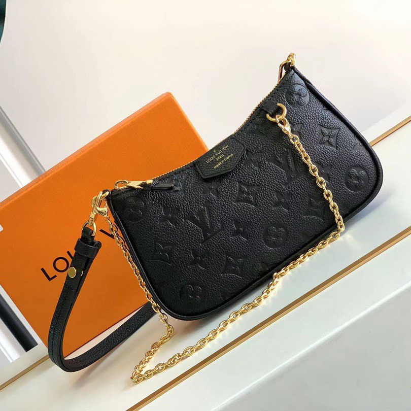 LV Designer Women's Shoulder Bag Luxury Bag Detachable Shoulder High Quality Leather Crossbody Fashion Bag