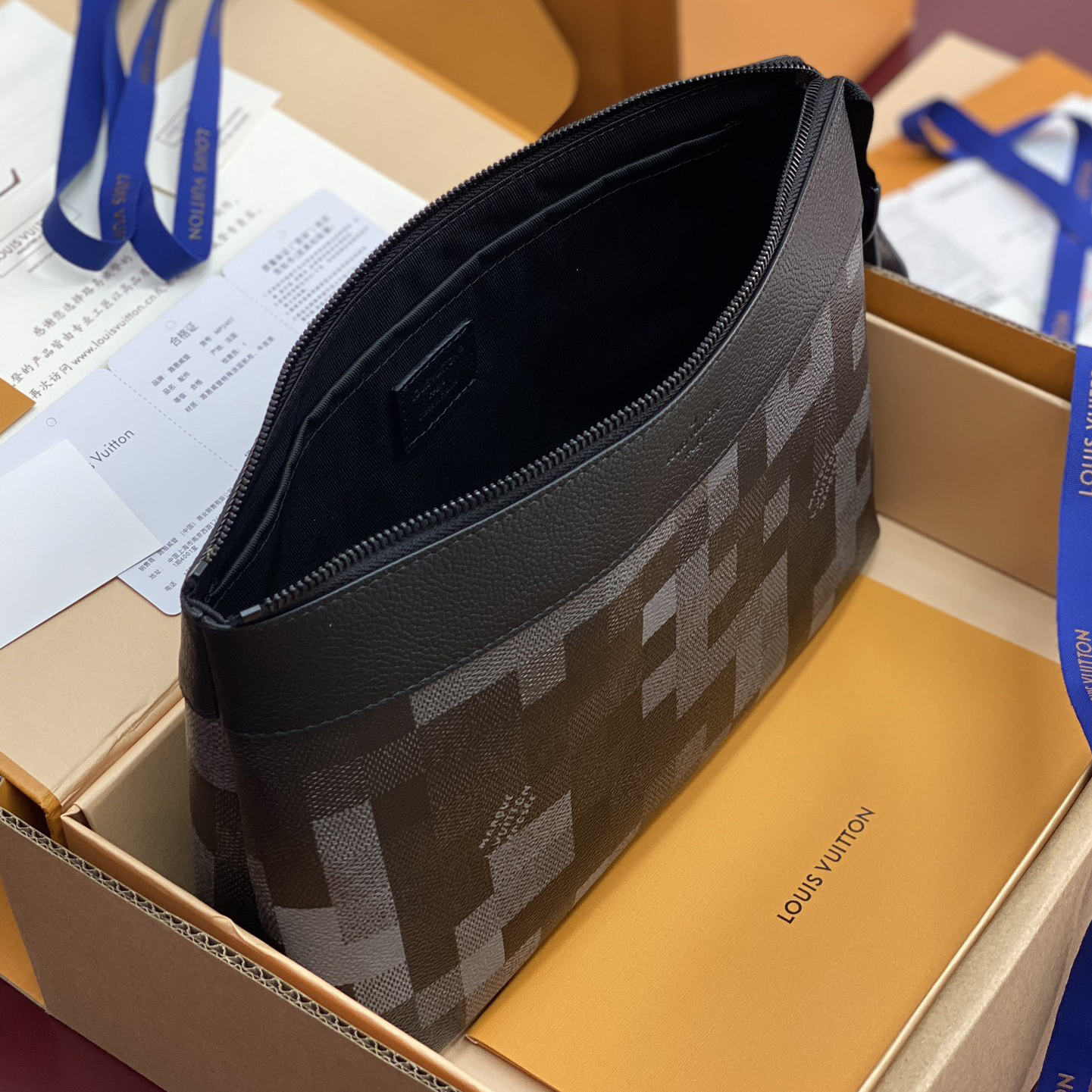 LV Designer Bag Luxury Bag Purse Classic Logo Women's Tramp Bag High Quality Leather Crossbody  Fashion Printed Hand Bag