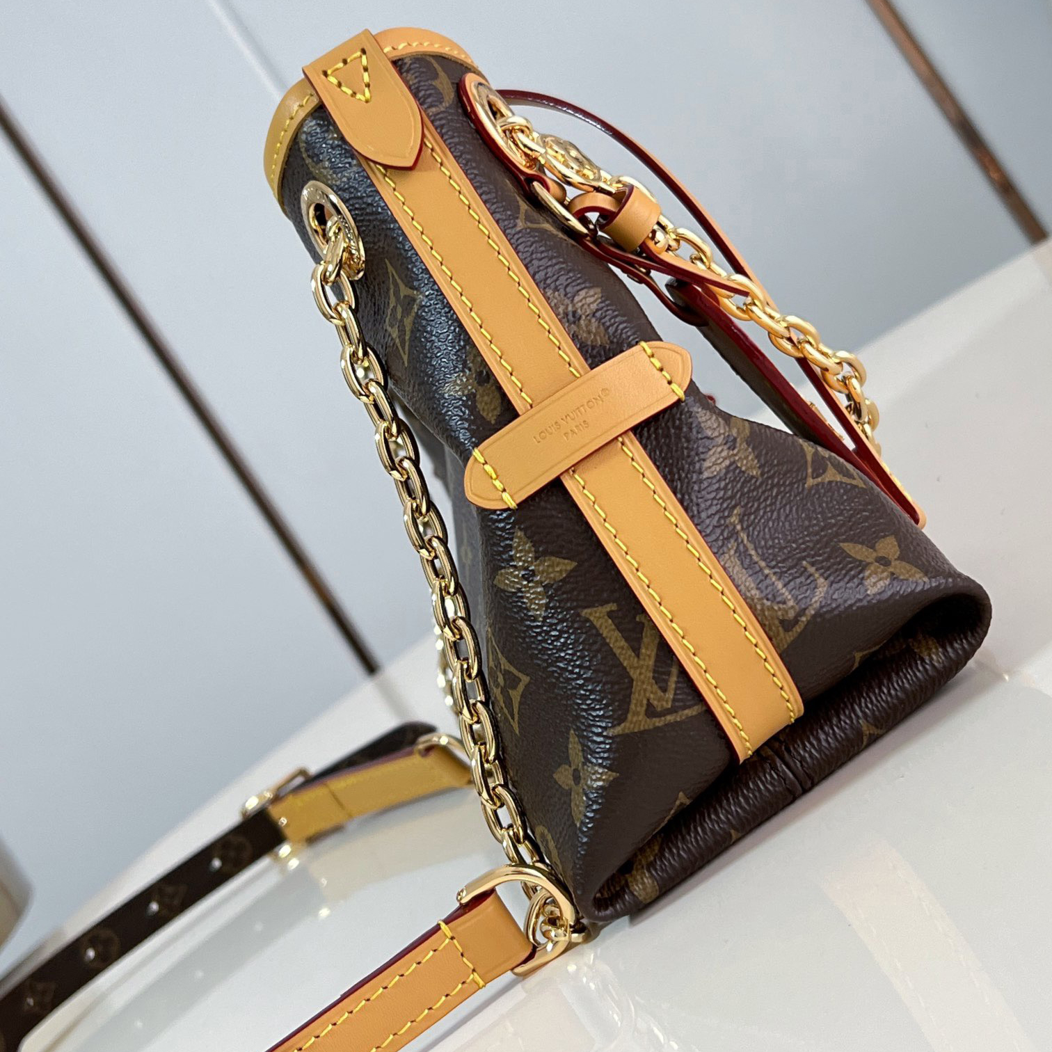 LV Designer Women's Shoulder Bag Luxury Bag Detachable And Adjustable Shoulder High Quality Leather Crossbody Fashion Hand Bag