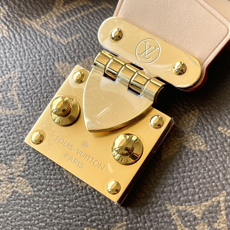 LV Designer Women's Shoulder Bag Luxury Bag Detachable And Adjustable Shoulder High Quality Leather Crossbody Fashion Printed Hand Bag