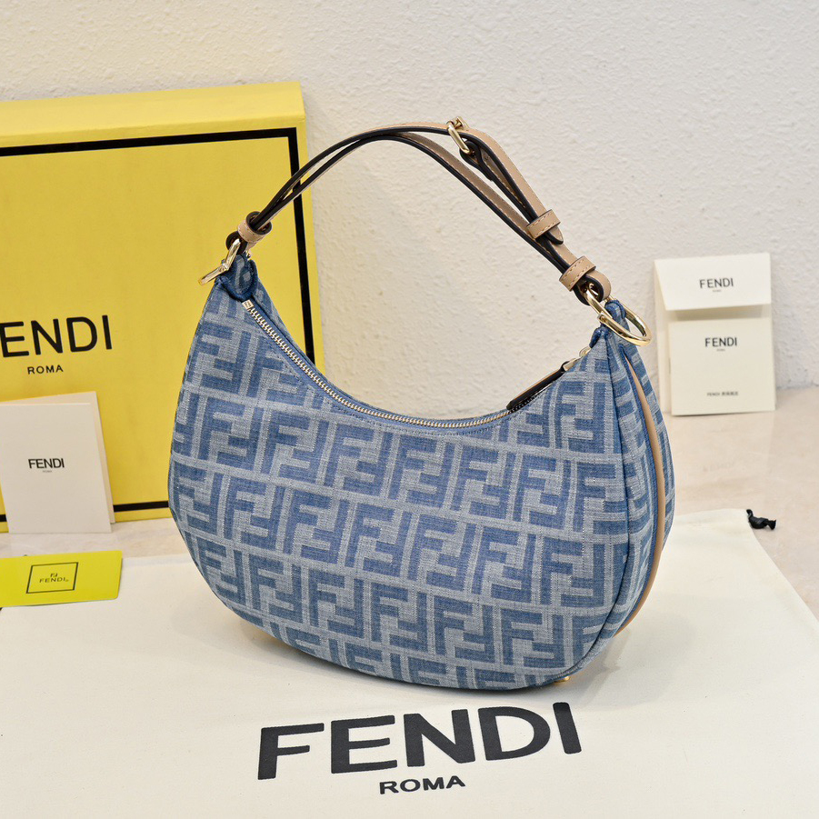 FENDI Designer Bags Shoulder Bags Luxury Bags Crossbody Bags Designer Purse High Quality Crescent Bags Women's Shoulder Satchel Fashion Bags