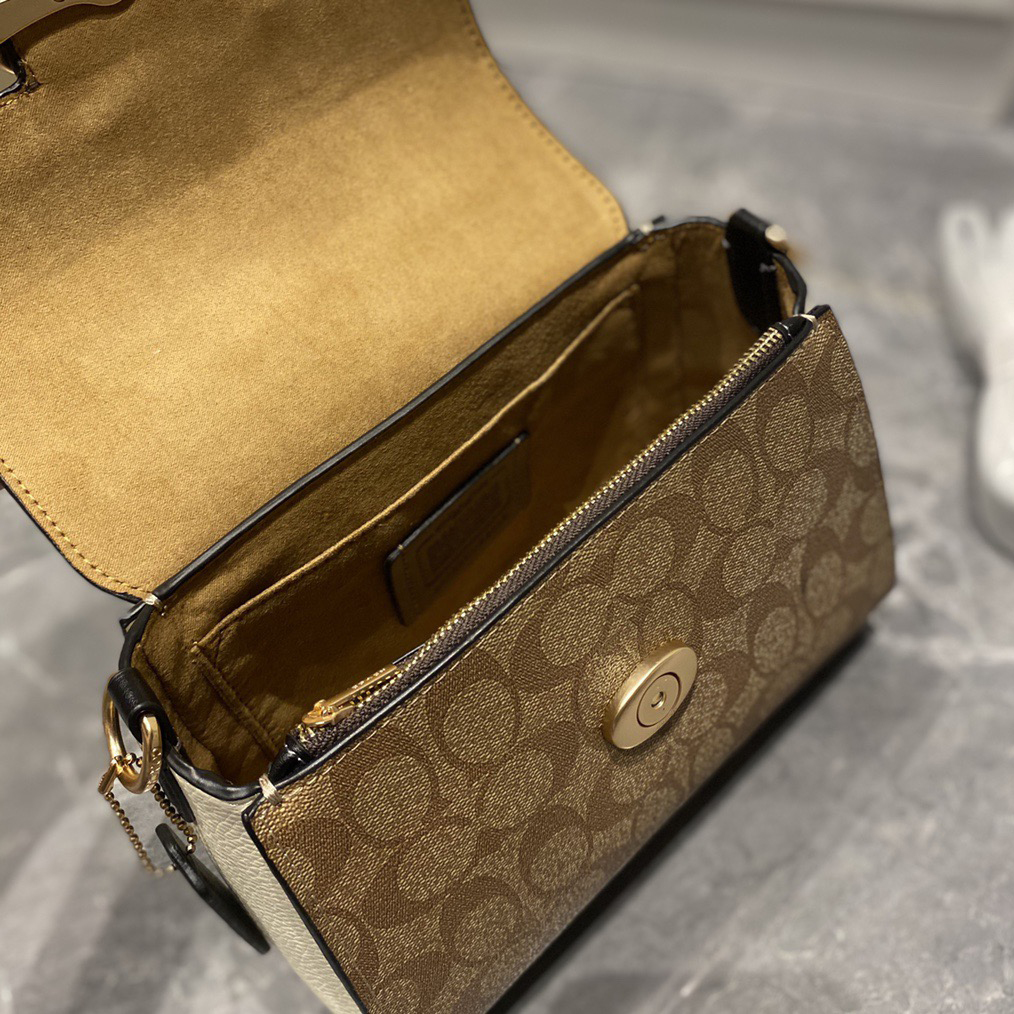 Coach Designer Bagss Luxury Bag Shoulder Bag Crossbody Purse Ladies Fashion Mini Bag High Quality Leather Zipper Armpit Bag New Shoulder Designer Bags