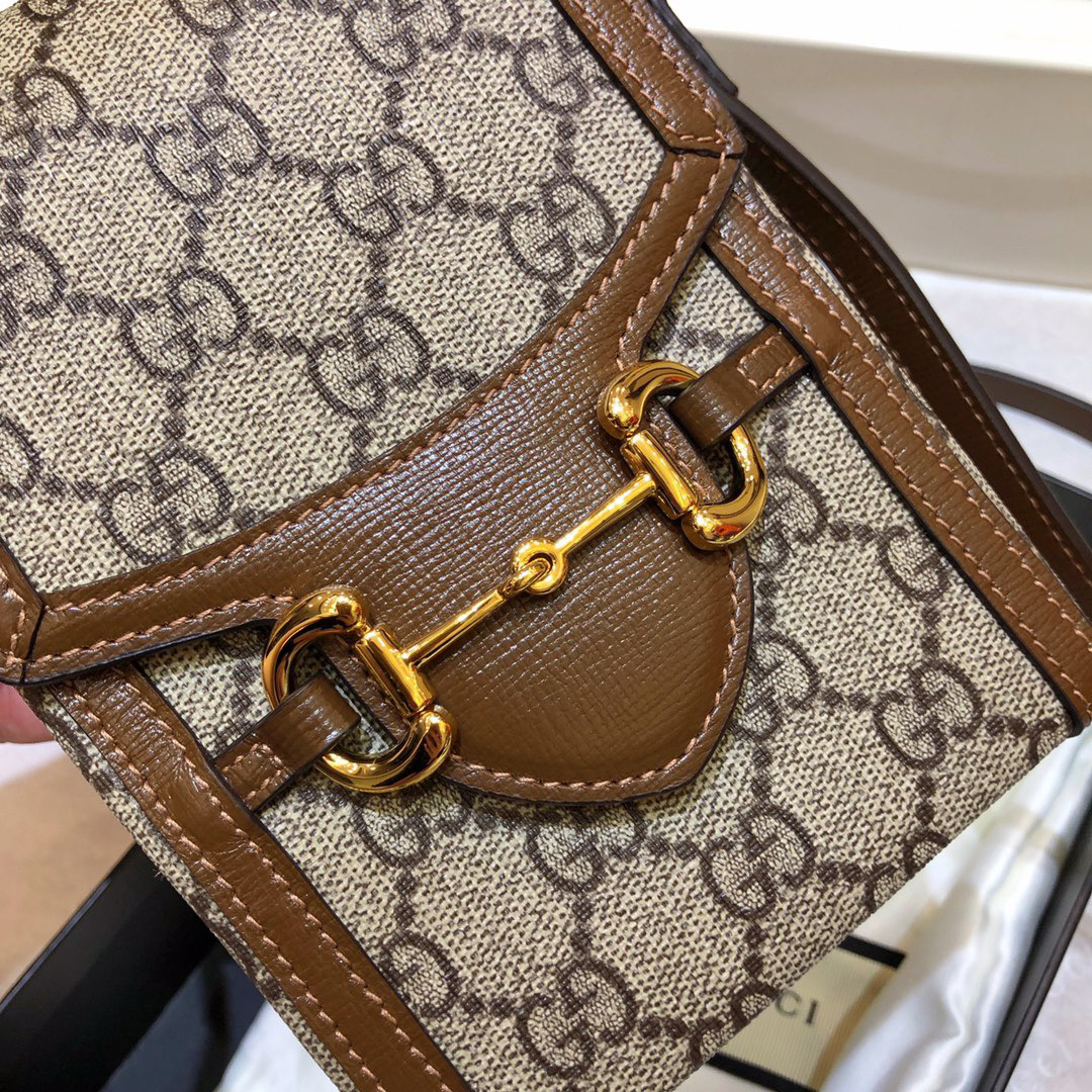Gucci Designer Bag Shoulder Bag Crossbody Luxury Bag Ladies Purse New Tide Fashion Chain Wide Strap Shoulder Bag Hundred Texture Small Square Bag