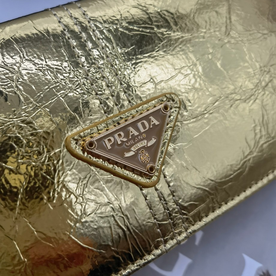 Prada Long Wallet for Women New Fashion Versatile Simple Niche Design Clutch bag Multi-Card Designer Package Slot ID Holder Bag