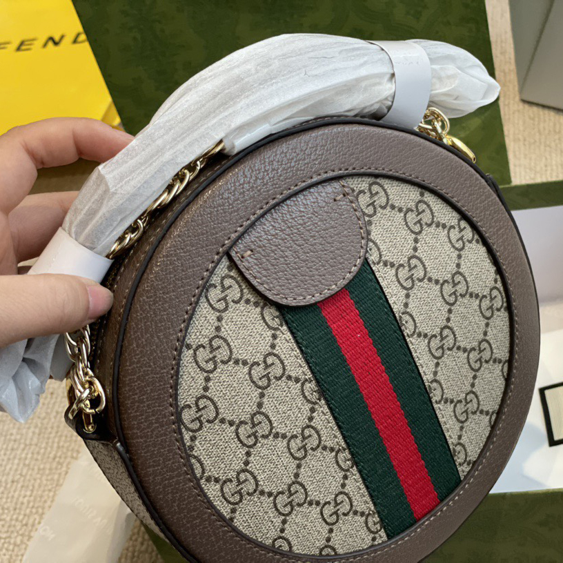 Gucci Designer Bag Shoulder Bag Crossbody Luxury Bag Ladies Purse New Tide Fashion Chain Wide Strap Shoulder Bag Hundred Texture Small Square Bag