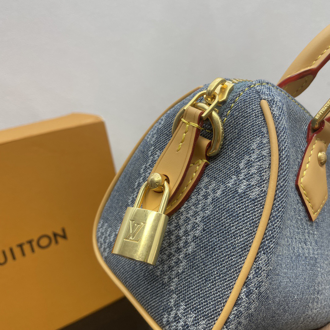 LV Designer Bag Luxury Leather Crossbody Shoulder Underarm Bag Ladies Women's Fashion Printed Chain Zipper Closure Purse