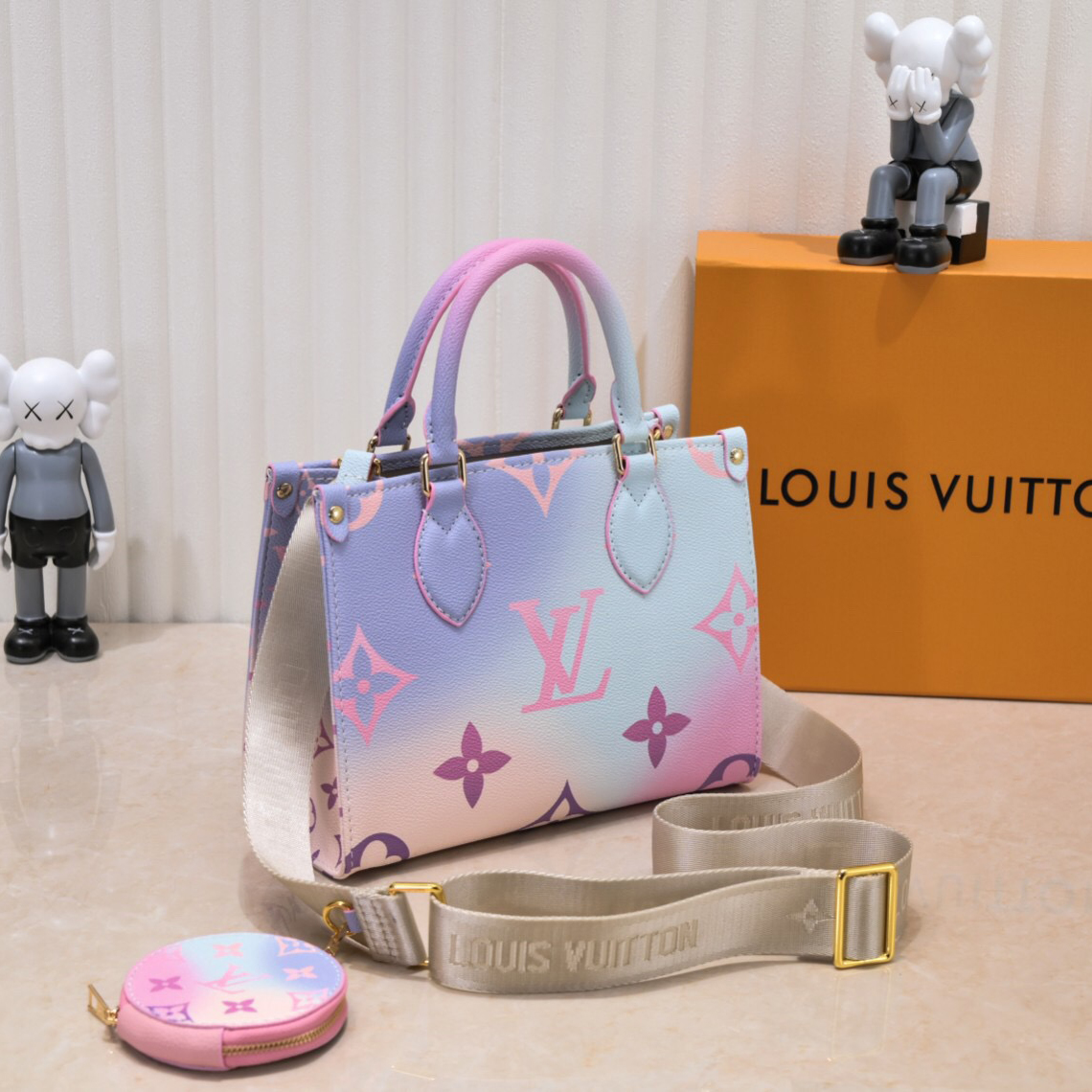 LV Designer Bag Fashion Luxury Bag Crossbody Bag Handbag Women's Casual Handbag Fashion Chain Crossbody Bag Women's Large Capacity Bag