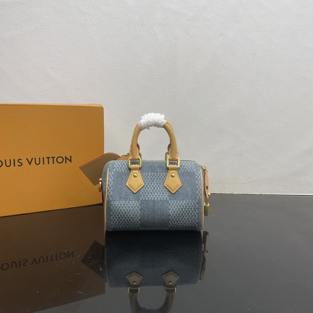 LV Designer Bag Luxury Leather Crossbody Shoulder Underarm Bag Ladies Women's Fashion Printed Chain Zipper Closure Purse