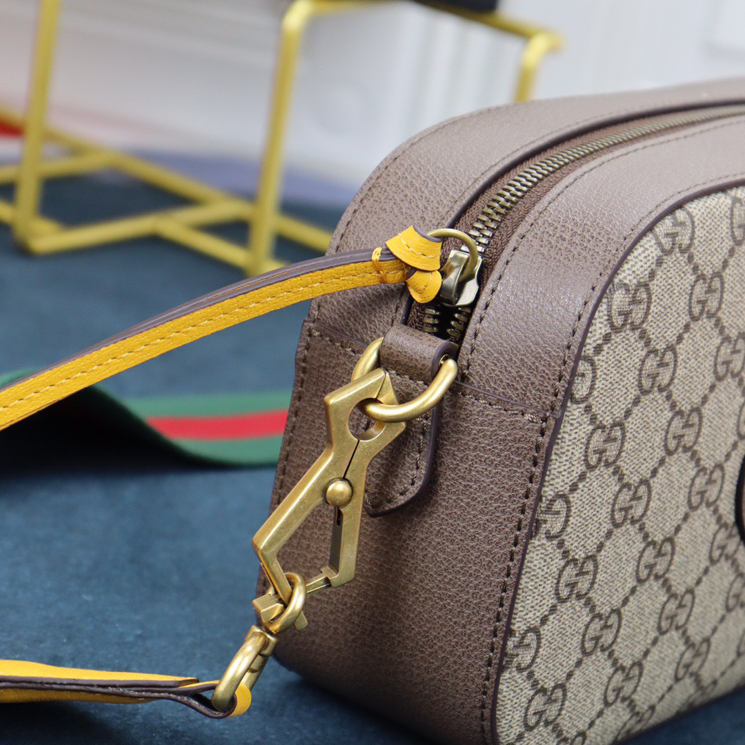 Gucci Designer Bag Shoulder Bag Crossbody Luxury Bag Ladies Purse New Tide Fashion Chain Wide Strap Shoulder Bag Hundred Texture Small Square Bag