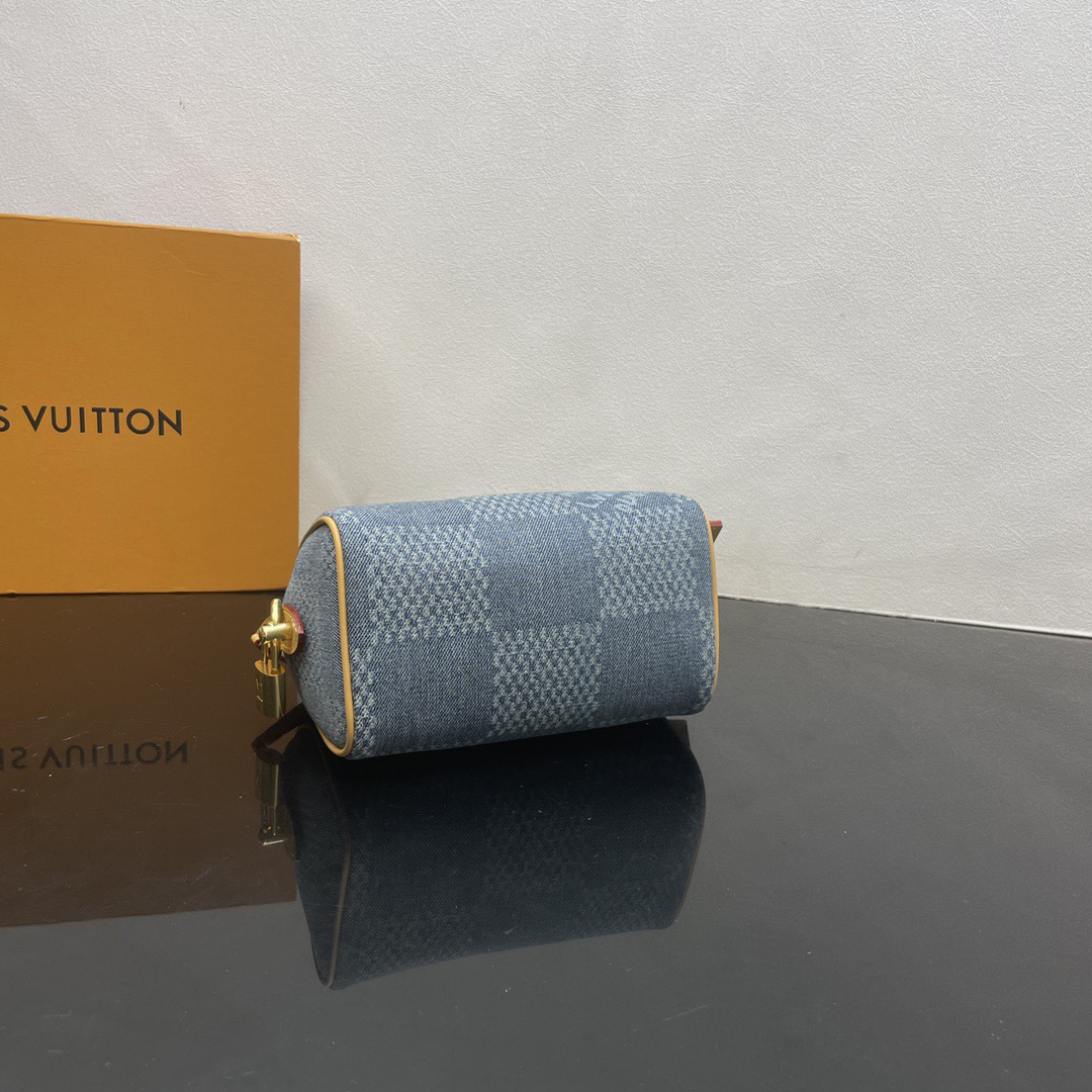 LV Designer Bag Luxury Leather Crossbody Shoulder Underarm Bag Ladies Women's Fashion Printed Chain Zipper Closure Purse