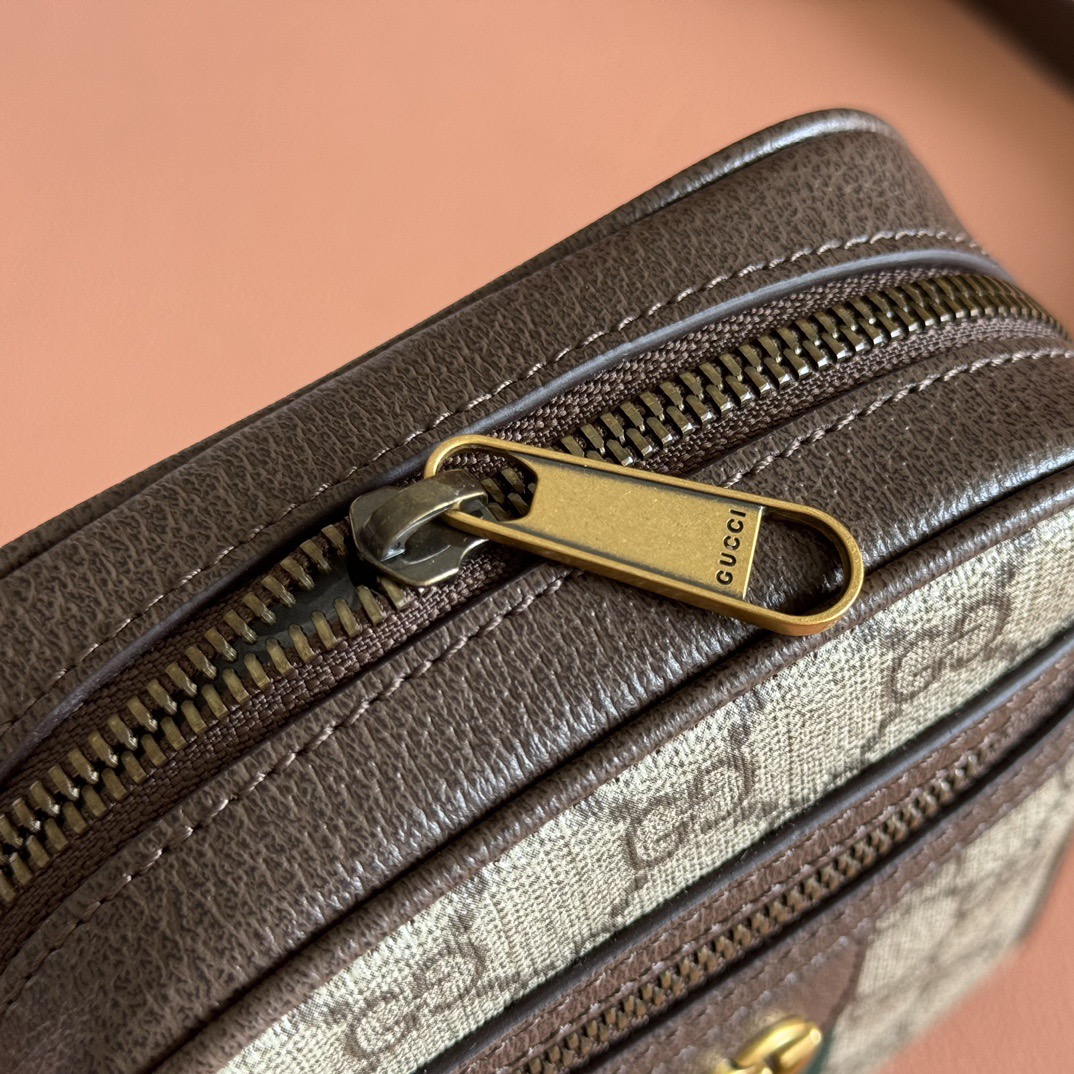 Gucci Designer Bag Shoulder Bag Crossbody Luxury Bag Ladies Purse New Tide Fashion Chain Wide Strap Shoulder Bag Hundred Texture Small Square Bag