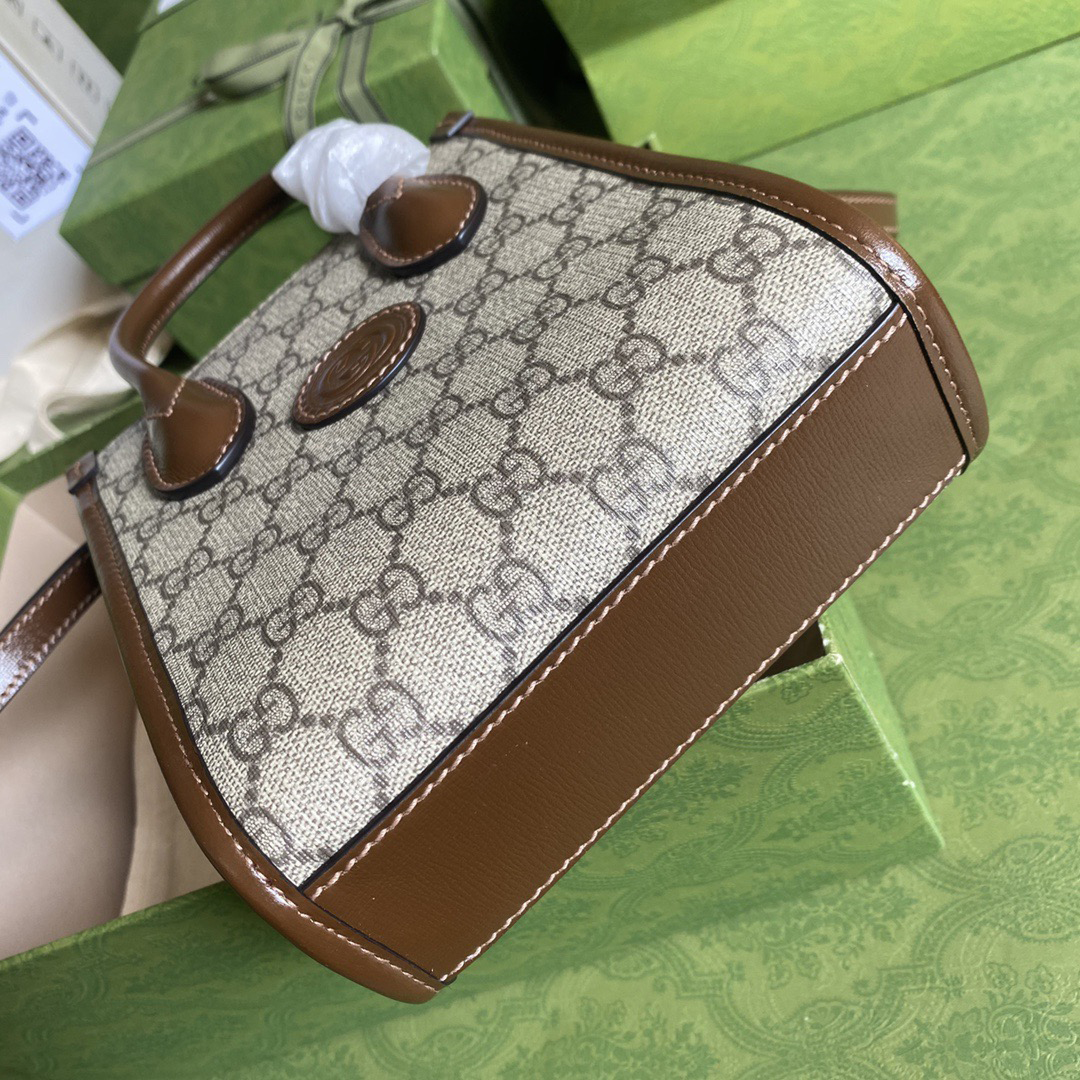 Gucci Designer Bag Shoulder Bag Crossbody Luxury Bag Ladies Purse New Tide Fashion Chain Wide Strap Shoulder Bag Hundred Texture Small Square Bag