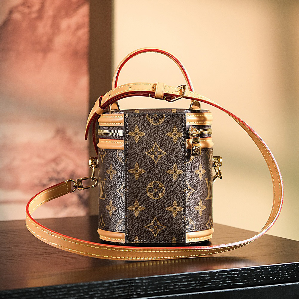 LV Designer Bag Shoulder Bag Bucket Women Luxury Bag Luxury Temperament Graffiti Cylindrical Everything Stylish Bag