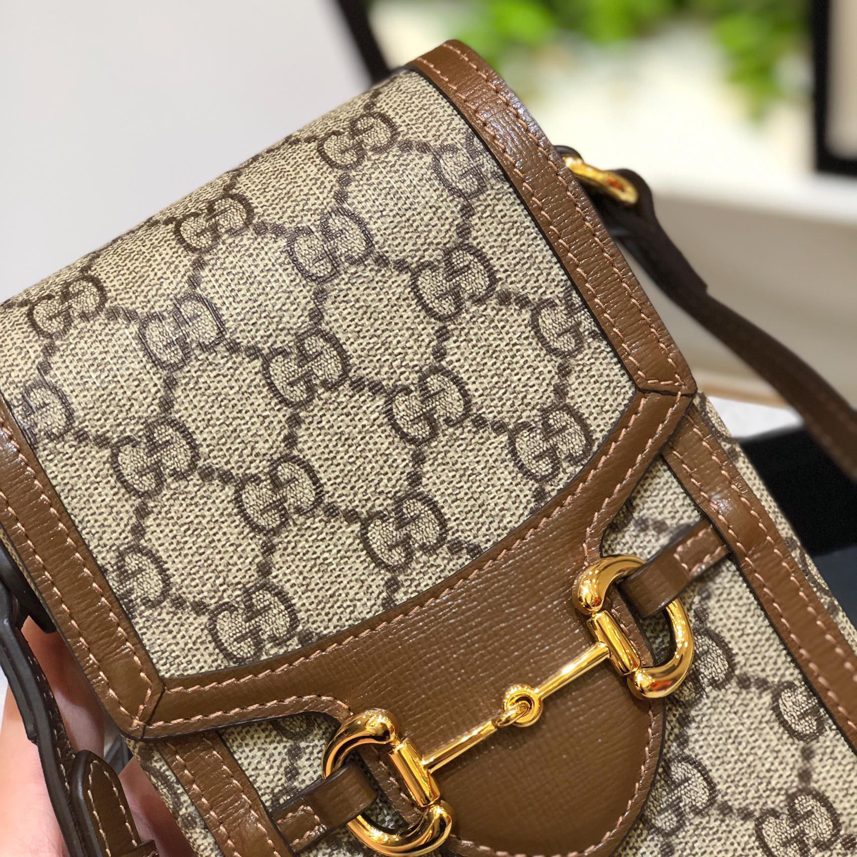 Gucci Designer Bag Shoulder Bag Crossbody Luxury Bag Ladies Purse New Tide Fashion Chain Wide Strap Shoulder Bag Hundred Texture Small Square Bag