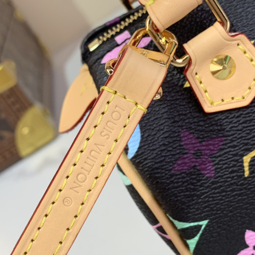 LV Designer Bag Luxury Leather Crossbody Shoulder Underarm Bag Ladies Women's Fashion Printed Chain Zipper Closure Purse