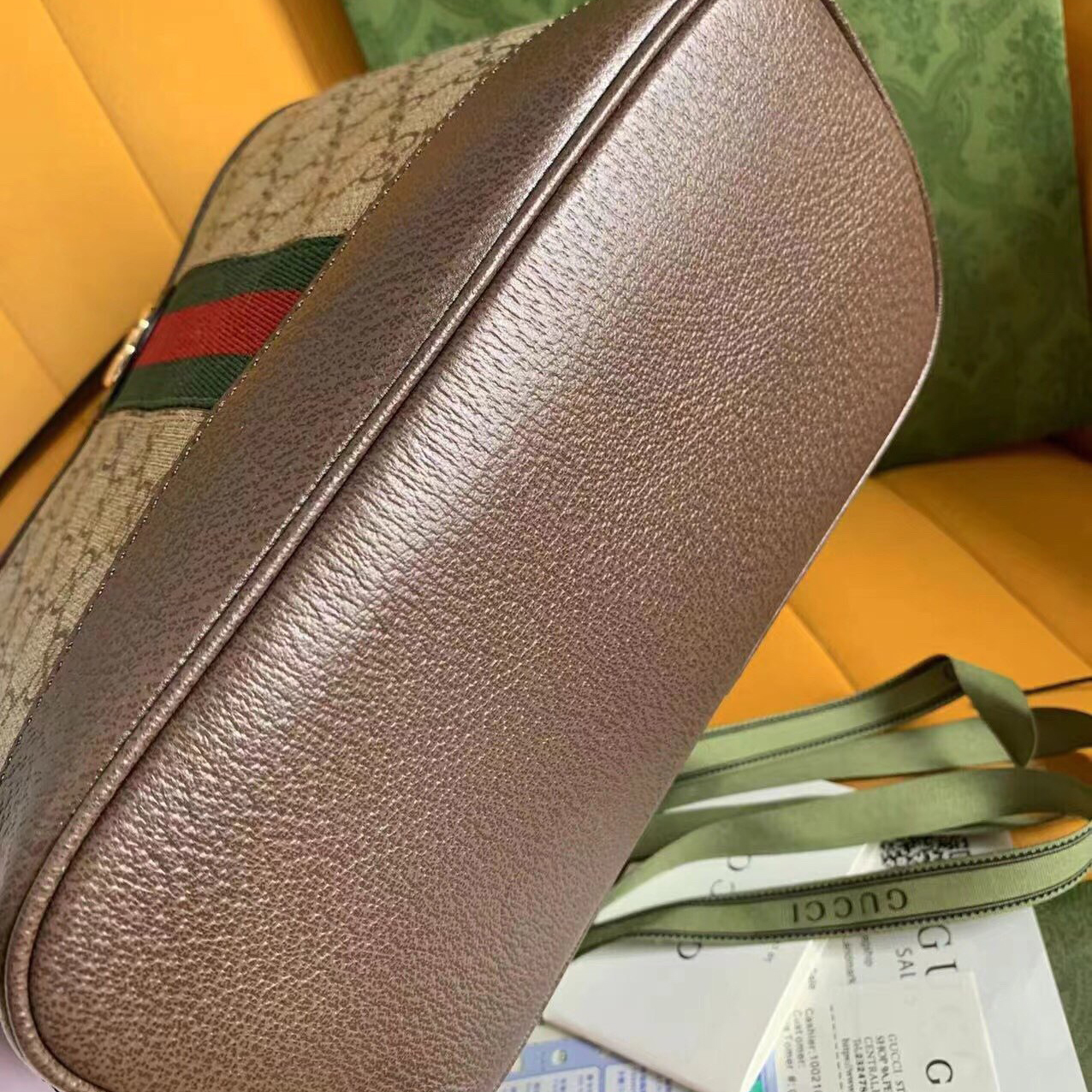Gucci Designer Bag Shoulder Bag Crossbody Luxury Bag Ladies Purse New Tide Fashion Chain Wide Strap Shoulder Bag Hundred Texture Small Square Bag