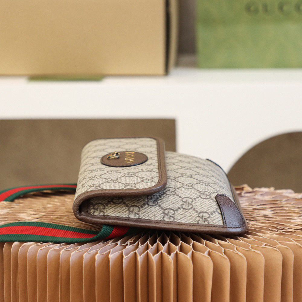 Gucci Designer Bag Shoulder Bag Crossbody Luxury Bag Ladies Purse New Tide Fashion Chain Wide Strap Shoulder Bag Hundred Texture Small Square Bag