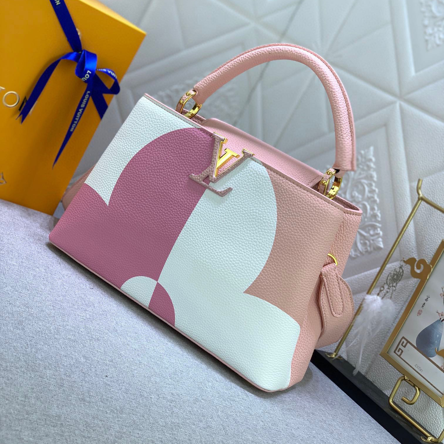 LV Designer Bagss Luxury Bag Shoulder Bag Paired With Lv Letter Iconic Side Rings And Monogram Floral Flip Cover Crossbody Purse Ladies Fashion Bag High Quality Leather Zipper Armpit Bag