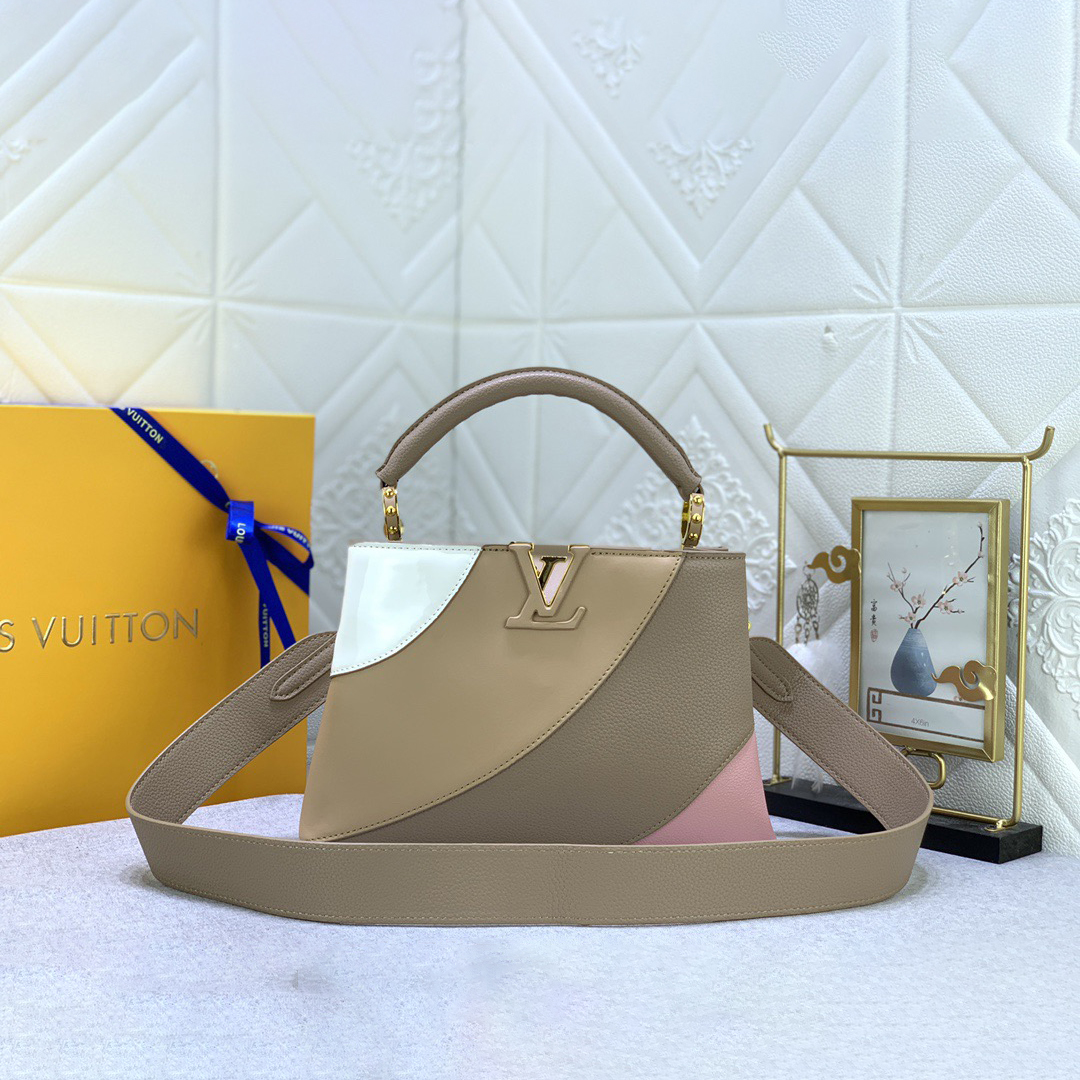 LV Designer Bagss Luxury Bag Shoulder Bag Paired With Lv Letter Iconic Side Rings And Monogram Floral Flip Cover Crossbody Purse Ladies Fashion Bag High Quality Leather Zipper Armpit Bag