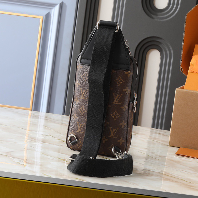 LV Designer Bagss Exploring Crossbody Travel With Exquisite Configuration Of Coated Canvas Main Compartment Inner Bag Ensures Secure Storage Available For Both Men And Women Luxury Diagonal Package