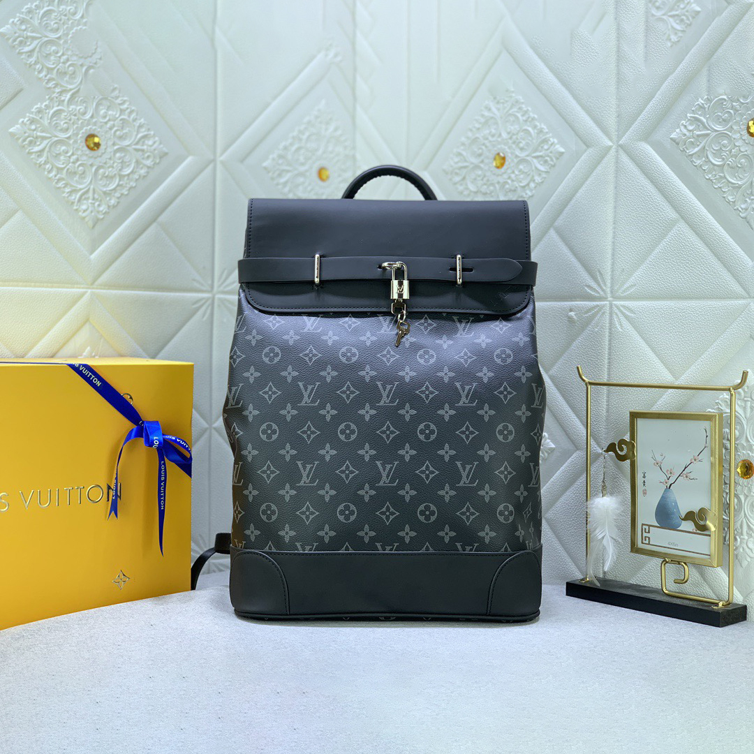 LV Stylish Design Men's And Women's Outdoor Backpack For Studen Backpack Shoulder Simple Yet Sophisticated, Trendy And Cool Style