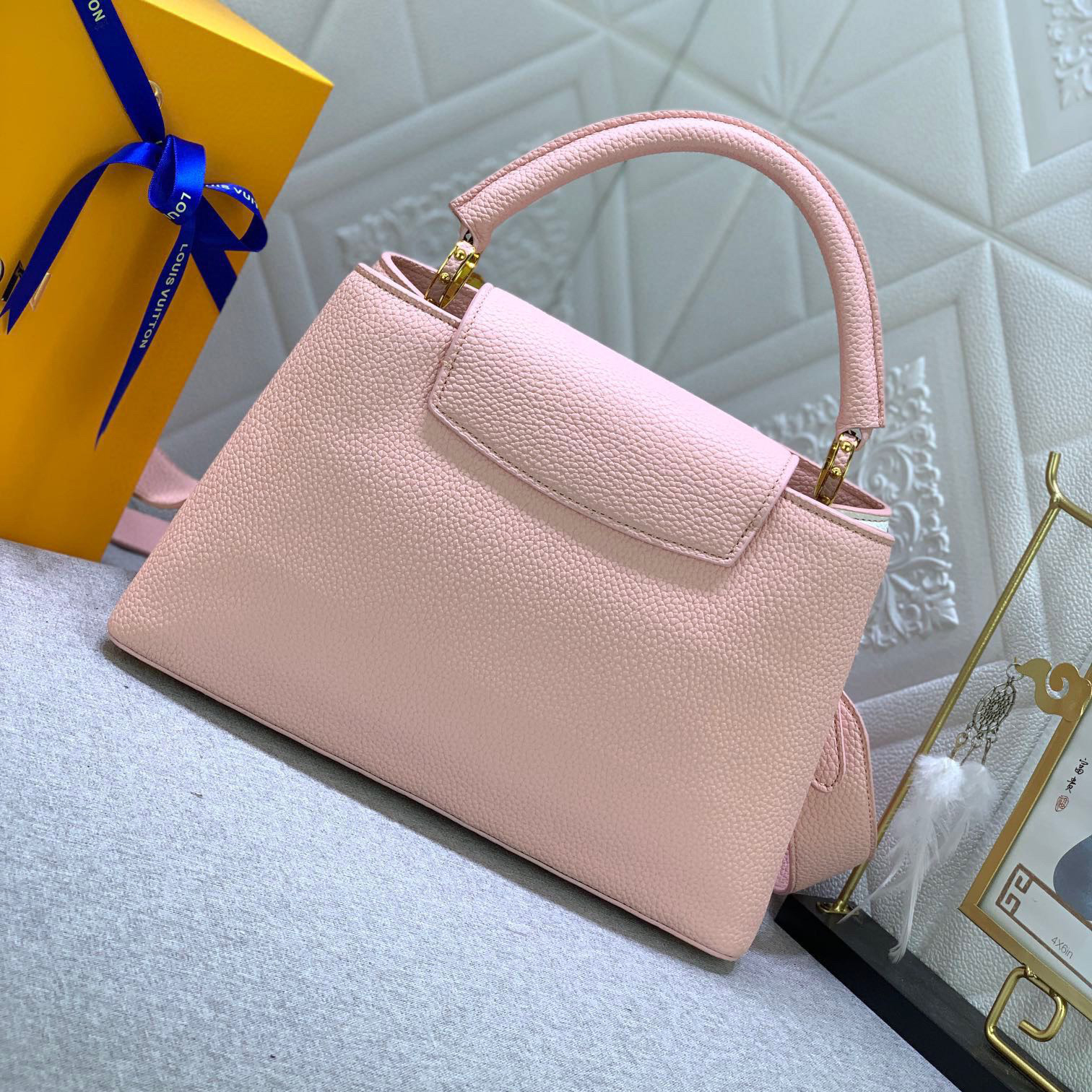 LV Designer Bagss Luxury Bag Shoulder Bag Paired With Lv Letter Iconic Side Rings And Monogram Floral Flip Cover Crossbody Purse Ladies Fashion Bag High Quality Leather Zipper Armpit Bag