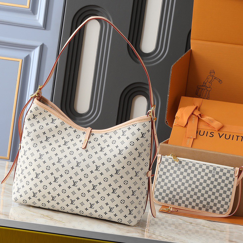 LV Designer Bagss Luxury Bag Shoulder Bag Embossed Leather Abundant Configuration With A Neat Inner Layer Large Inner Bag Ladies Fashion Bag High Quality Leather Bag