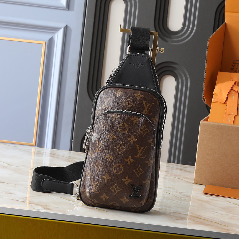 LV Designer Bagss Exploring Crossbody Travel With Exquisite Configuration Of Coated Canvas Main Compartment Inner Bag Ensures Secure Storage Available For Both Men And Women Luxury Diagonal Package