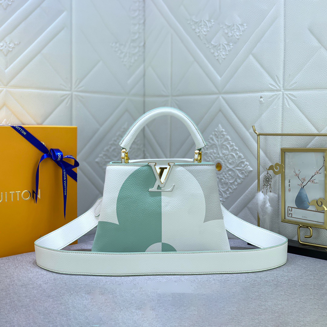 LV Designer Bagss Luxury Bag Shoulder Bag Paired With Lv Letter Iconic Side Rings And Monogram Floral Flip Cover Crossbody Purse Ladies Fashion Bag High Quality Leather Zipper Armpit Bag