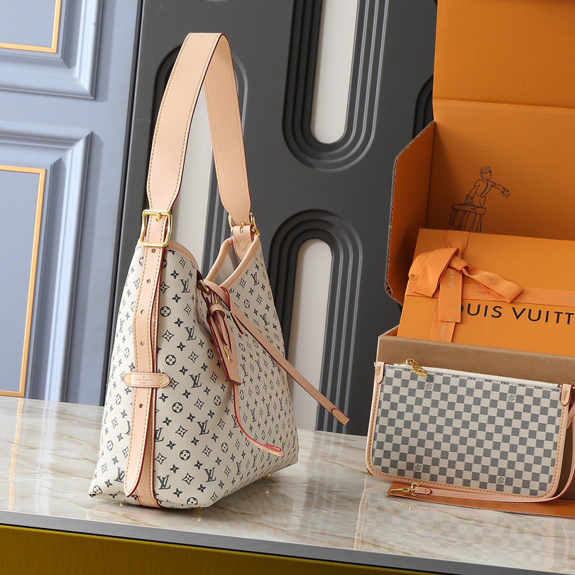 LV Designer Bagss Luxury Bag Shoulder Bag Embossed Leather Abundant Configuration With A Neat Inner Layer Large Inner Bag Ladies Fashion Bag High Quality Leather Bag