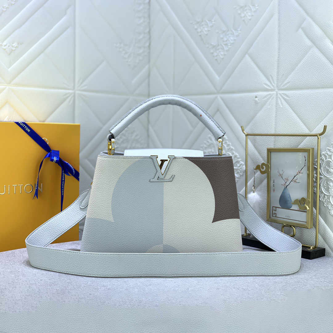 LV Designer Bagss Luxury Bag Shoulder Bag Paired With Lv Letter Iconic Side Rings And Monogram Floral Flip Cover Crossbody Purse Ladies Fashion Bag High Quality Leather Zipper Armpit Bag