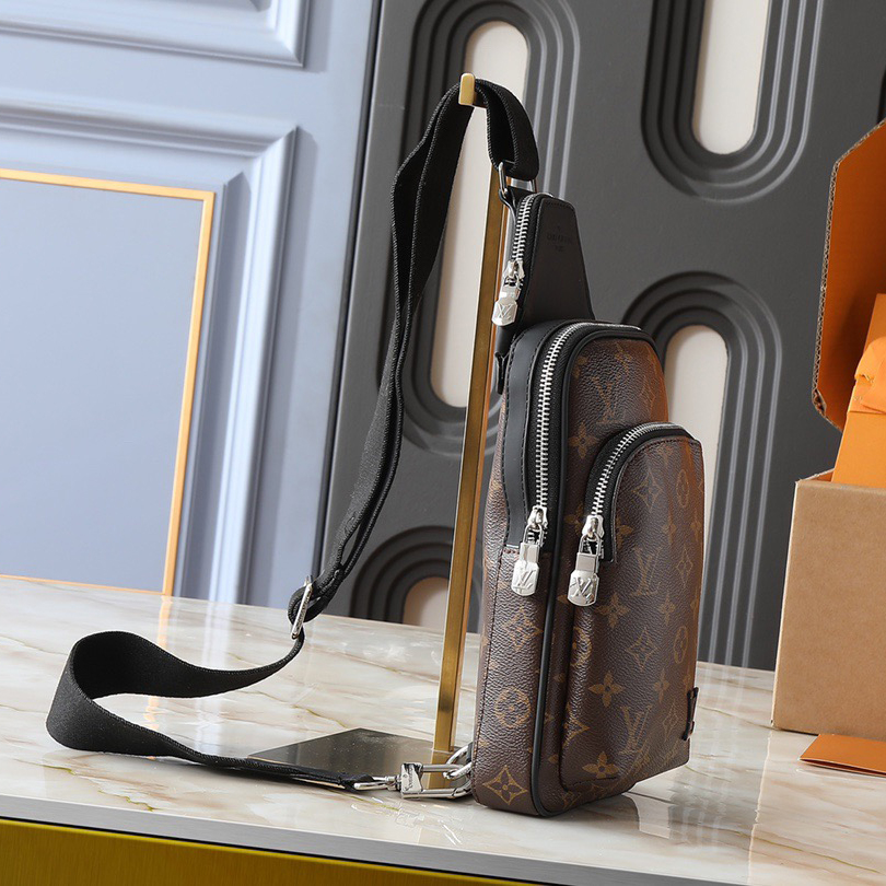 LV Designer Bagss Exploring Crossbody Travel With Exquisite Configuration Of Coated Canvas Main Compartment Inner Bag Ensures Secure Storage Available For Both Men And Women Luxury Diagonal Package