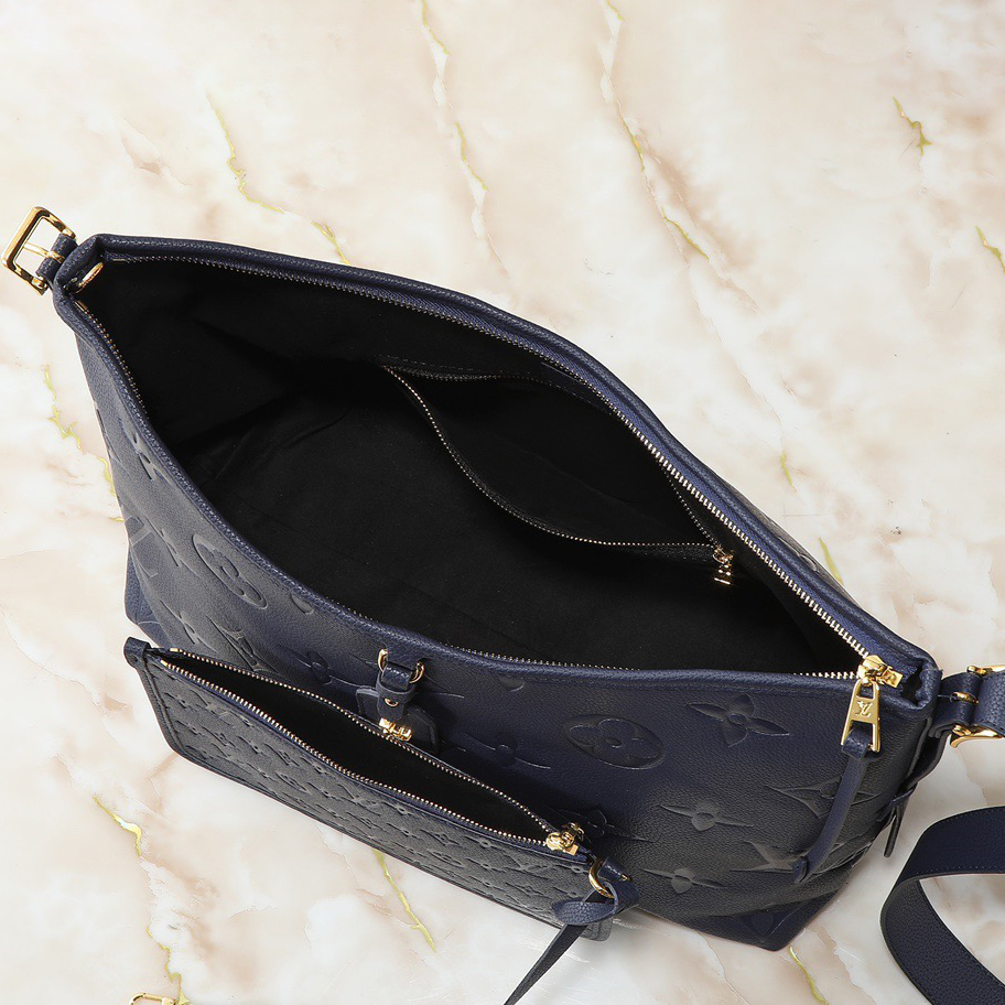 LV Designer Bagss Luxury Bag Shoulder Bag Canvas and leather edging create a design that fits the body shape Large inner bag Ladies Fashion Bag High Quality Leather Bag