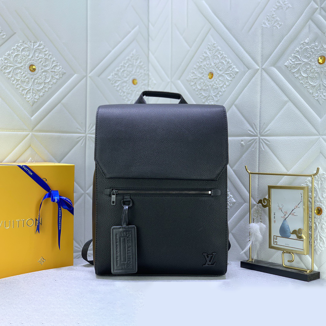 LV Stylish Design Men's And Women's Outdoor Backpack For Studen Backpack Shoulder Simple Yet Sophisticated, Trendy And Cool Style