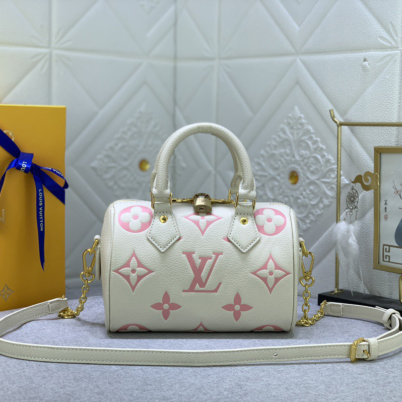 LV Designer Bag Luxury Leather Crossbody Shoulder Underarm Bag Ladies Women's Fashion Printed Chain Zipper Closure Purse