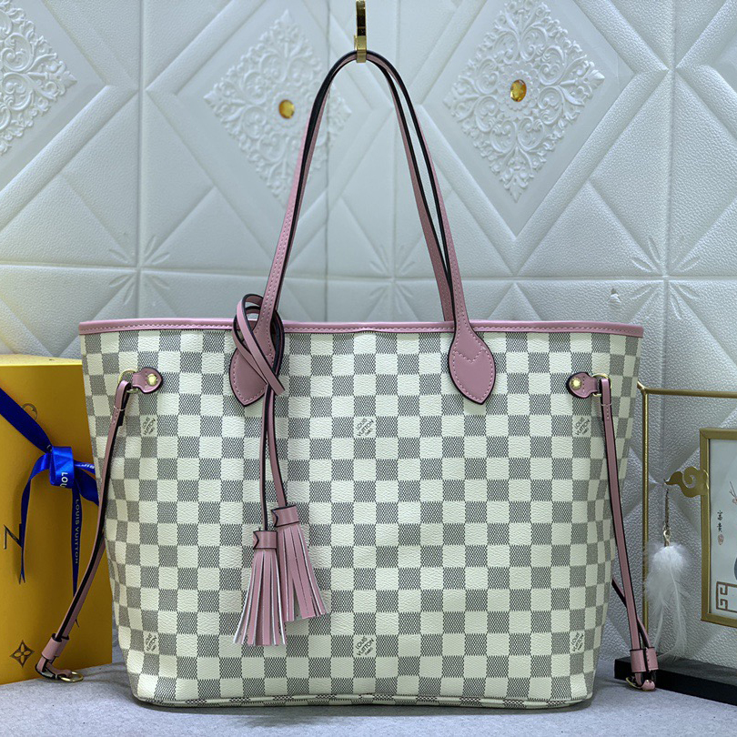 LV Designer Bagss Luxury Bag Classic Handbag Disassembly Woven Leather Strap Printed Handbag The Its Ample Interior Can Accommodate Printed Laptops And Other Office Supplies Fashion Bag High Quality Leather Bag