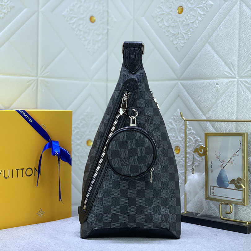 LV Designer Bagss Exploring Crossbody Travel With Exquisite Configuration Of Coated Canvas Main Compartment Inner Bag Ensures Secure Storage Available For Both Men And Women Luxury Diagonal Package