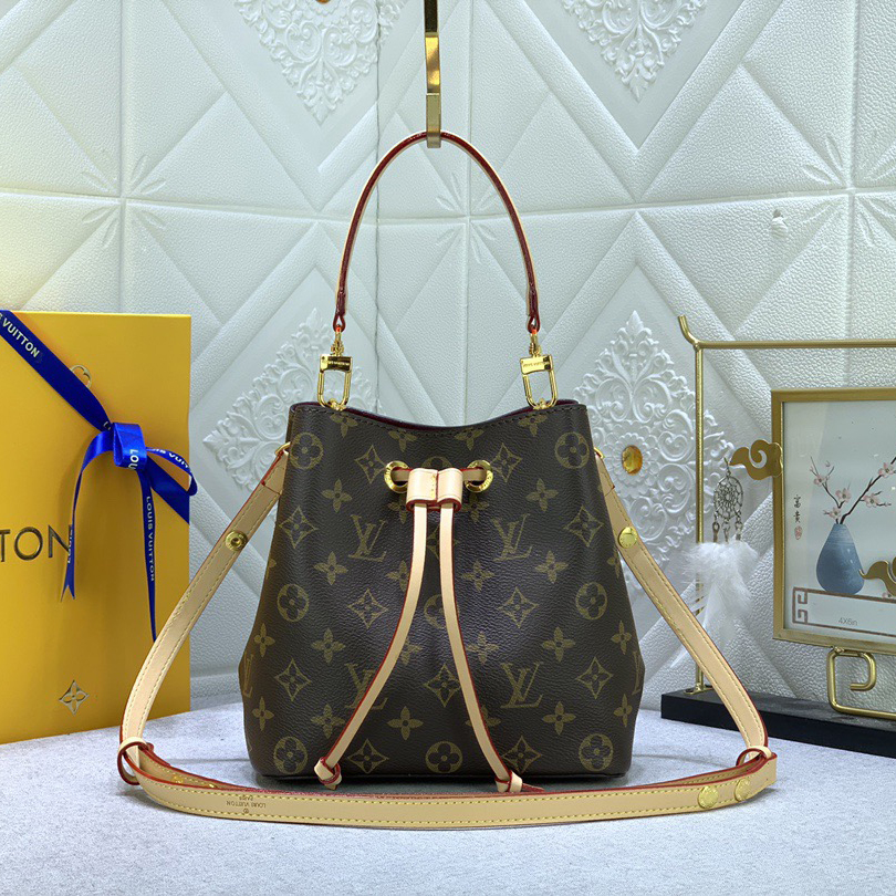 LV Designer Bagss Luxury Bag Classic Handbag Bucket Bag Detachable Handle And Detachable And Adjustable Strap Fashion Bag High Quality Leather Bag